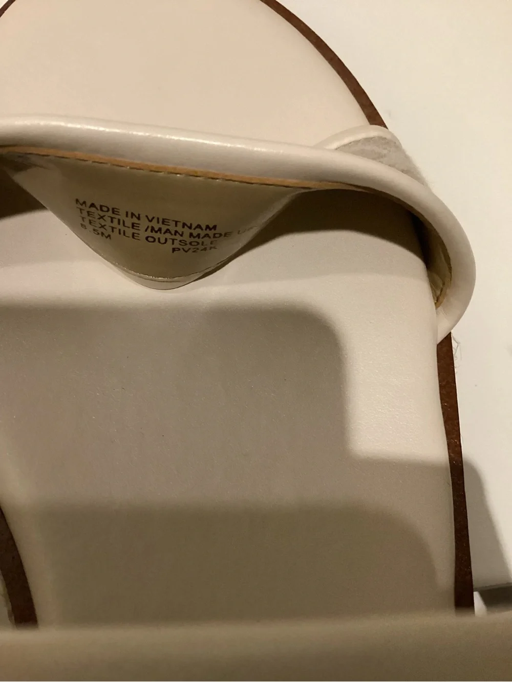Michael Kors Cream Logo Espadrille Wedge Sandals